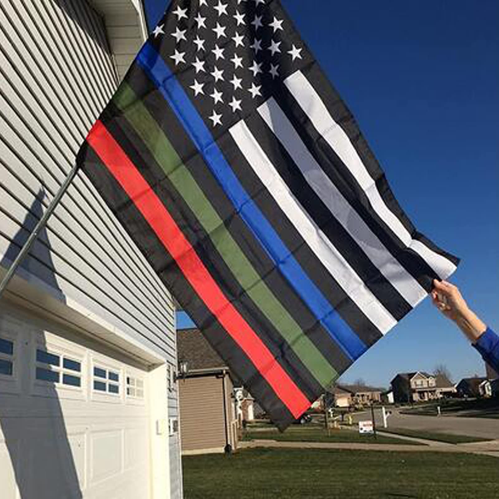 UTSANG flag with grommets 3x5 for easy hanging