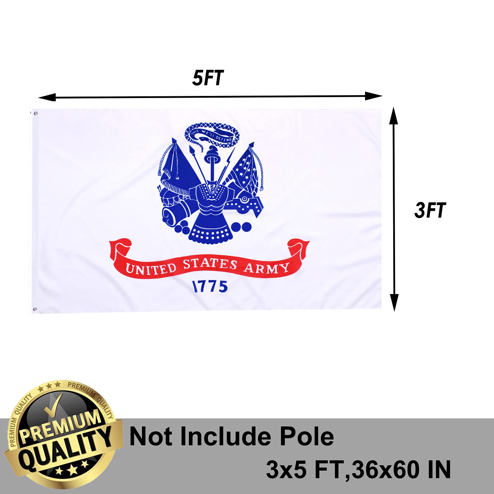 UTSANG flag suitable for indoor wall display or vehicle mounting.