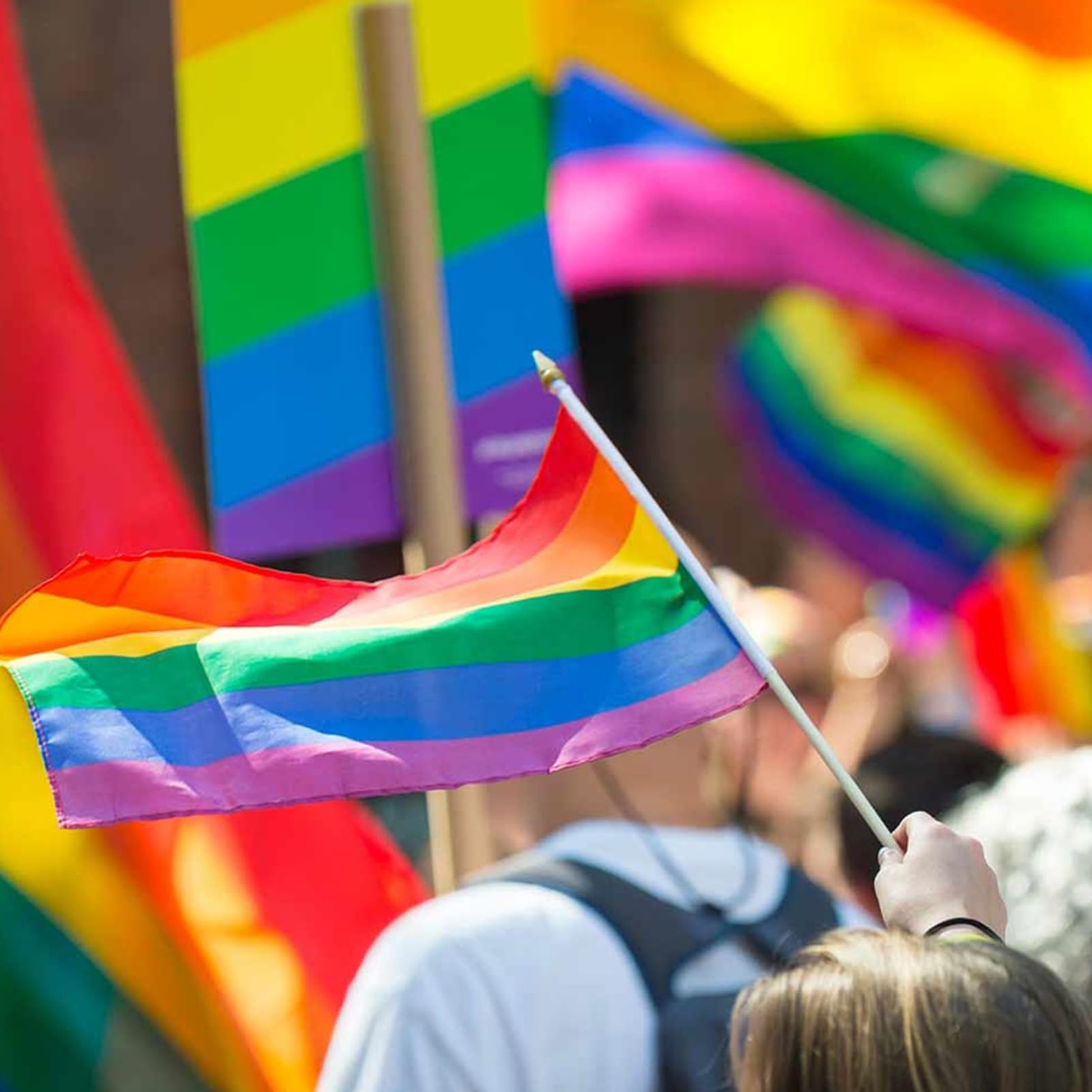 UTSANG Progress Pride flag suitable for indoor and outdoor display.