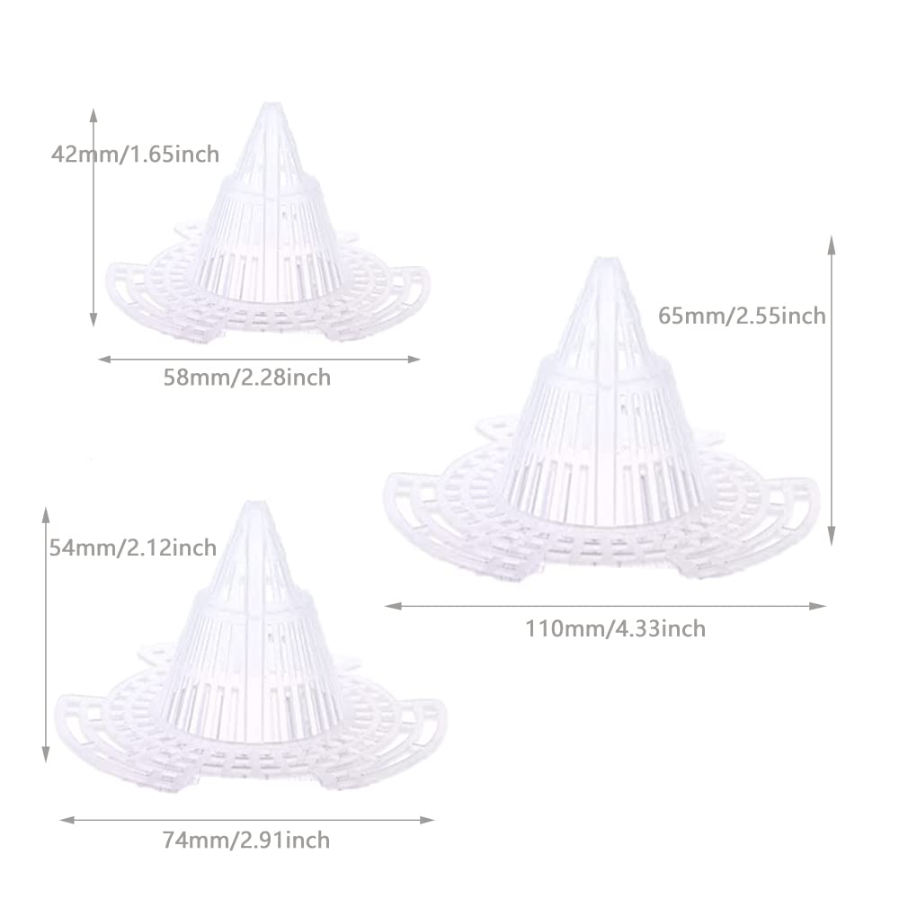 UtySty breathable cone bottom mesh promotes healthy roots with better air exchange.