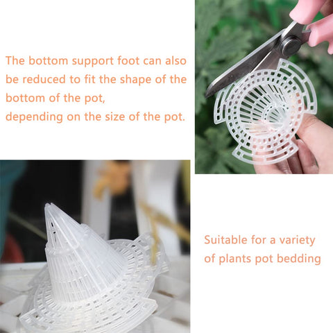 UtySty reusable drainage screen helps prevent soil leakage during watering.