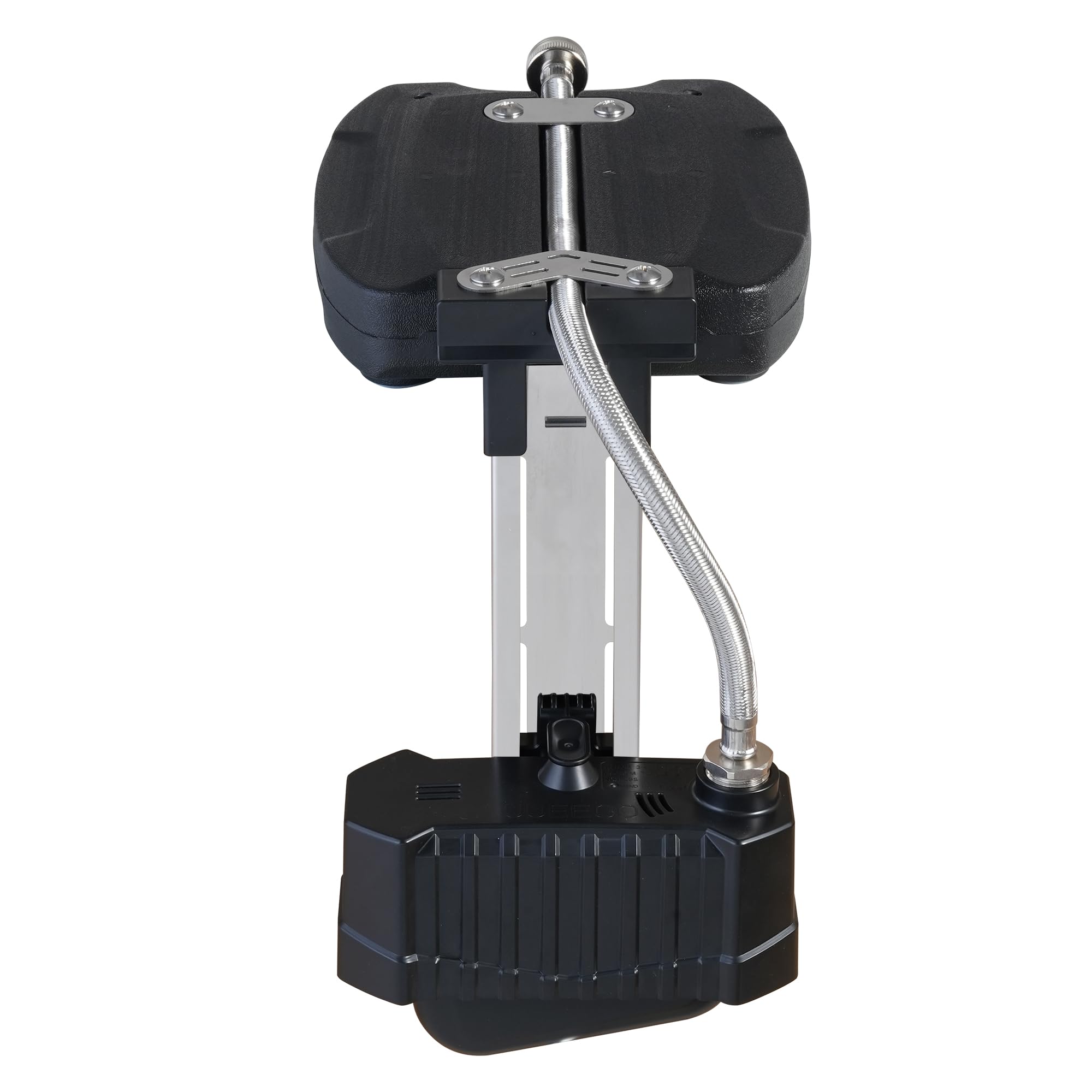 uueeGo auto pool water leveler base platform keeps the unit stable on the deck