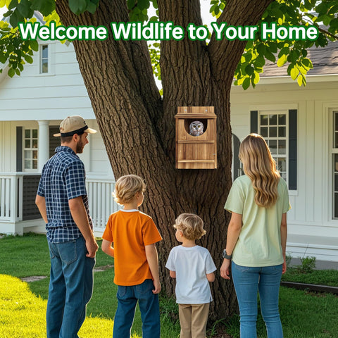 UUMENHA owl house assembly guide for quick, tool-free setup.