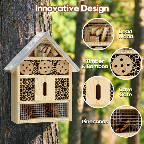 UUMENHA ladybug-nook interior supports natural pest control