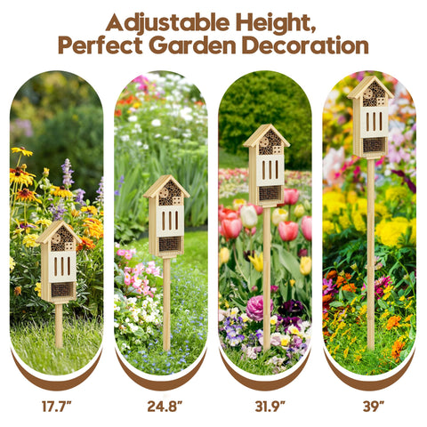UUMENHA pollinator-habitat-front-view ready for yard or balcony placement