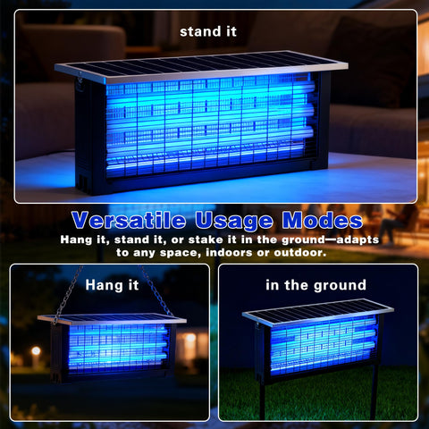 uvcoolplunge bug zapper hanging-use for flexible placement