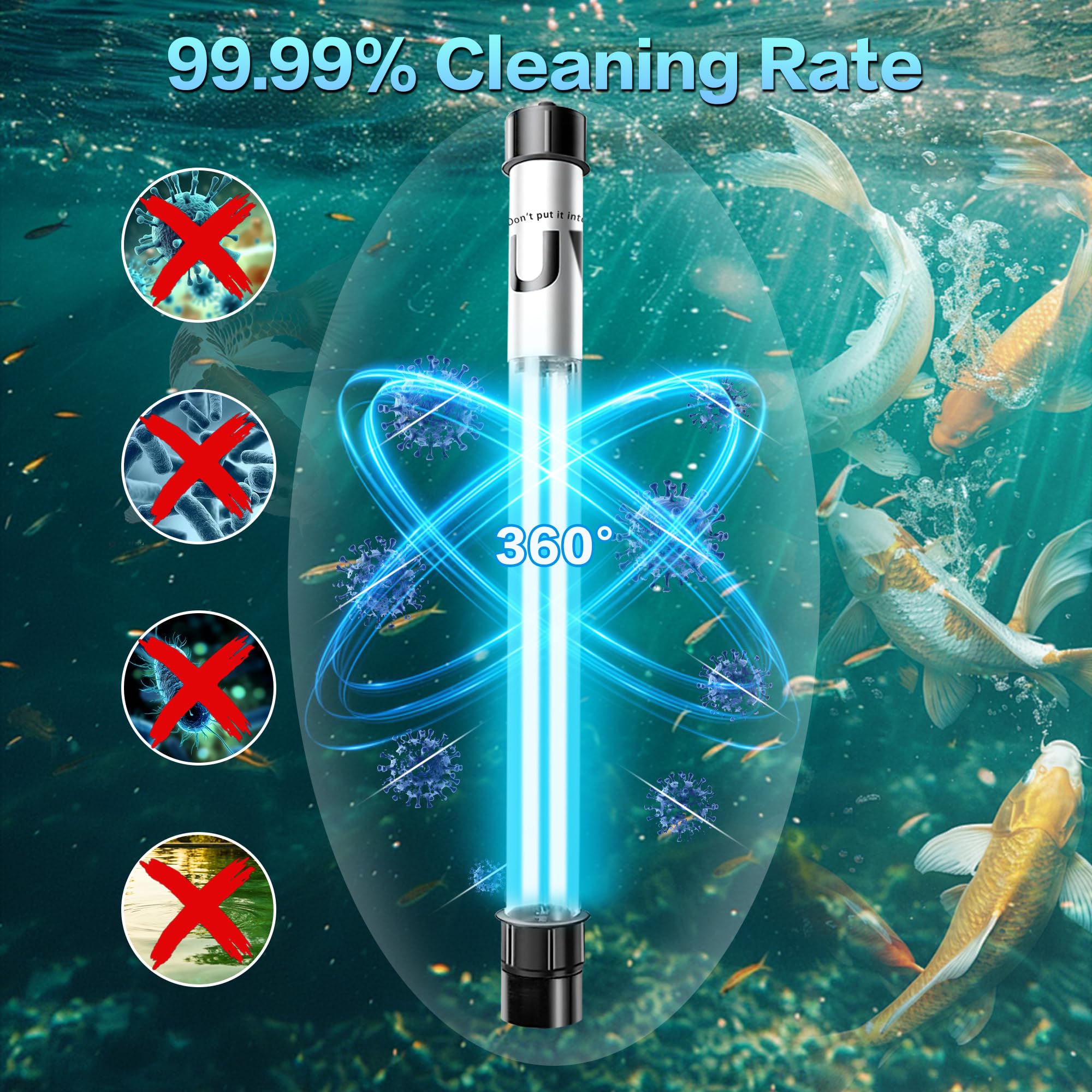 UVCoolPlunge chemical-free disinfection for safe water treatment