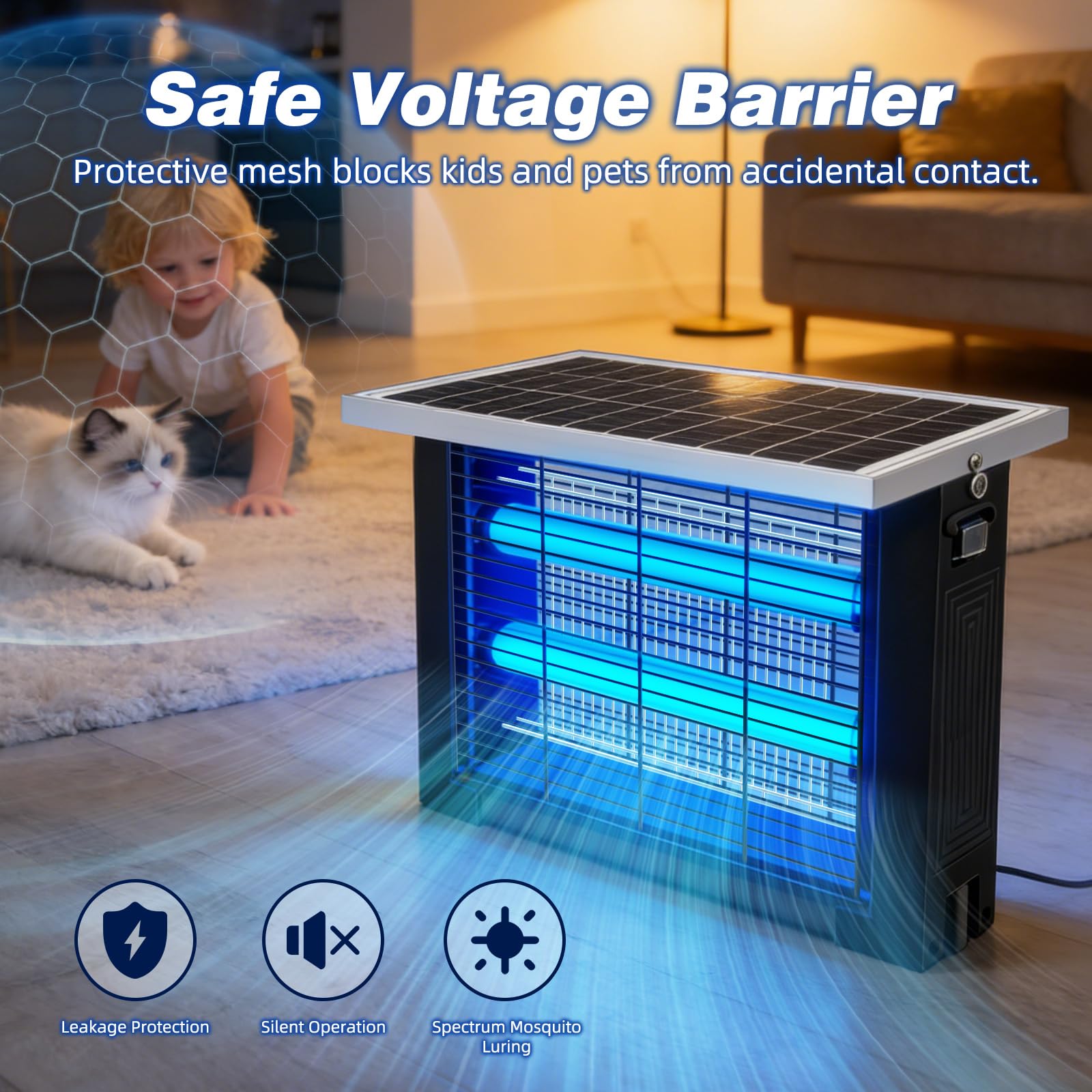 UVCoolPlunge LED lights: durable, long-lasting illumination for night use.