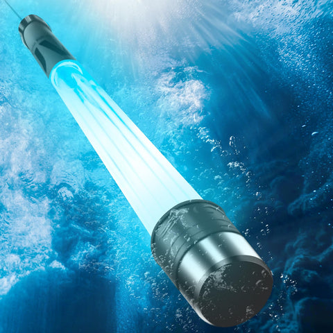 uvcoolplunge pond UV light 55W helps reduce algae in ponds.