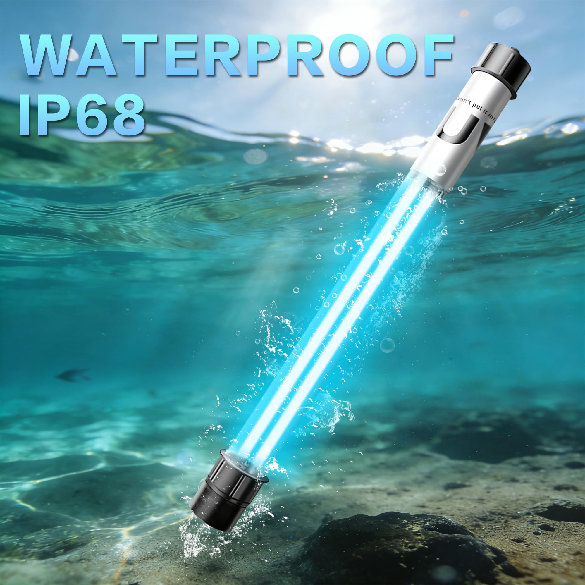 UVCoolPlunge safety guidance to prevent skin and eye exposure during use