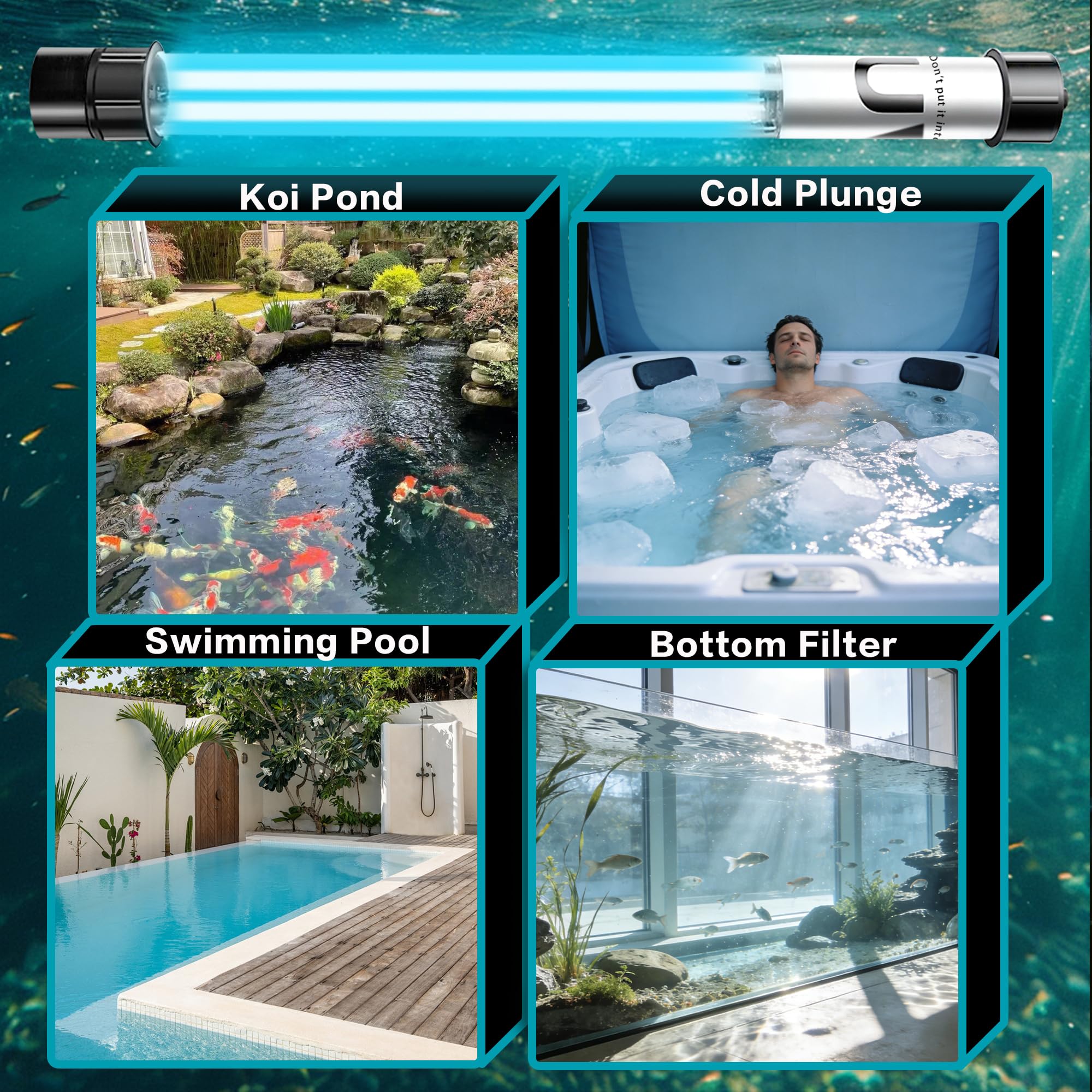 UVCoolPlunge upgraded packaging improves protection and easier setup