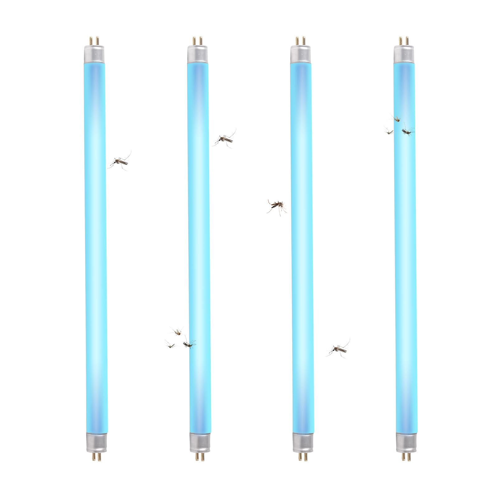 uvcoolplunge 4-pack UV bulbs 8W 12in for pest attraction and replacement.
