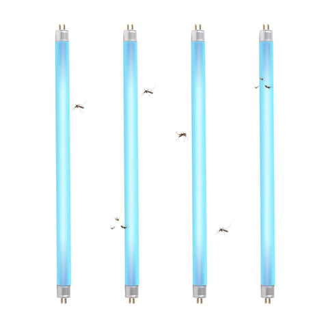 uvcoolplunge 4-pack UV bulbs 8W 12in for pest attraction and replacement.