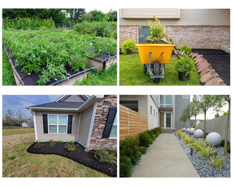 UWIOFF barrier for driveways and gravel paths keeps weeds at bay.