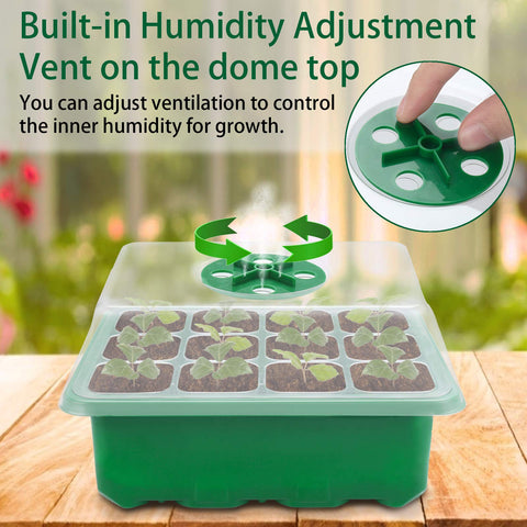 UWIOFF seed starter base tray demonstrates watertight support and drainage efficiency.