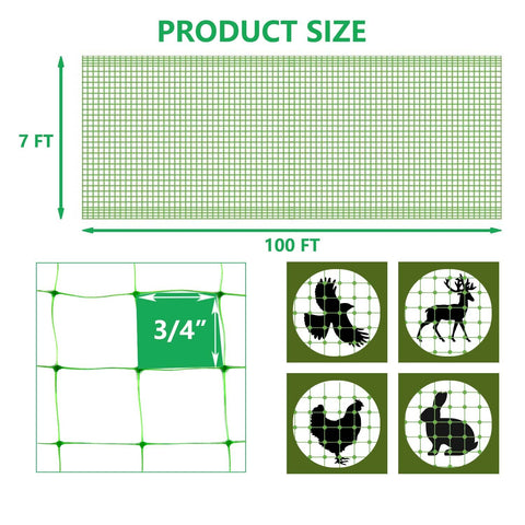 UWIOFF UV-resistant polypropylene netting with weather resistance