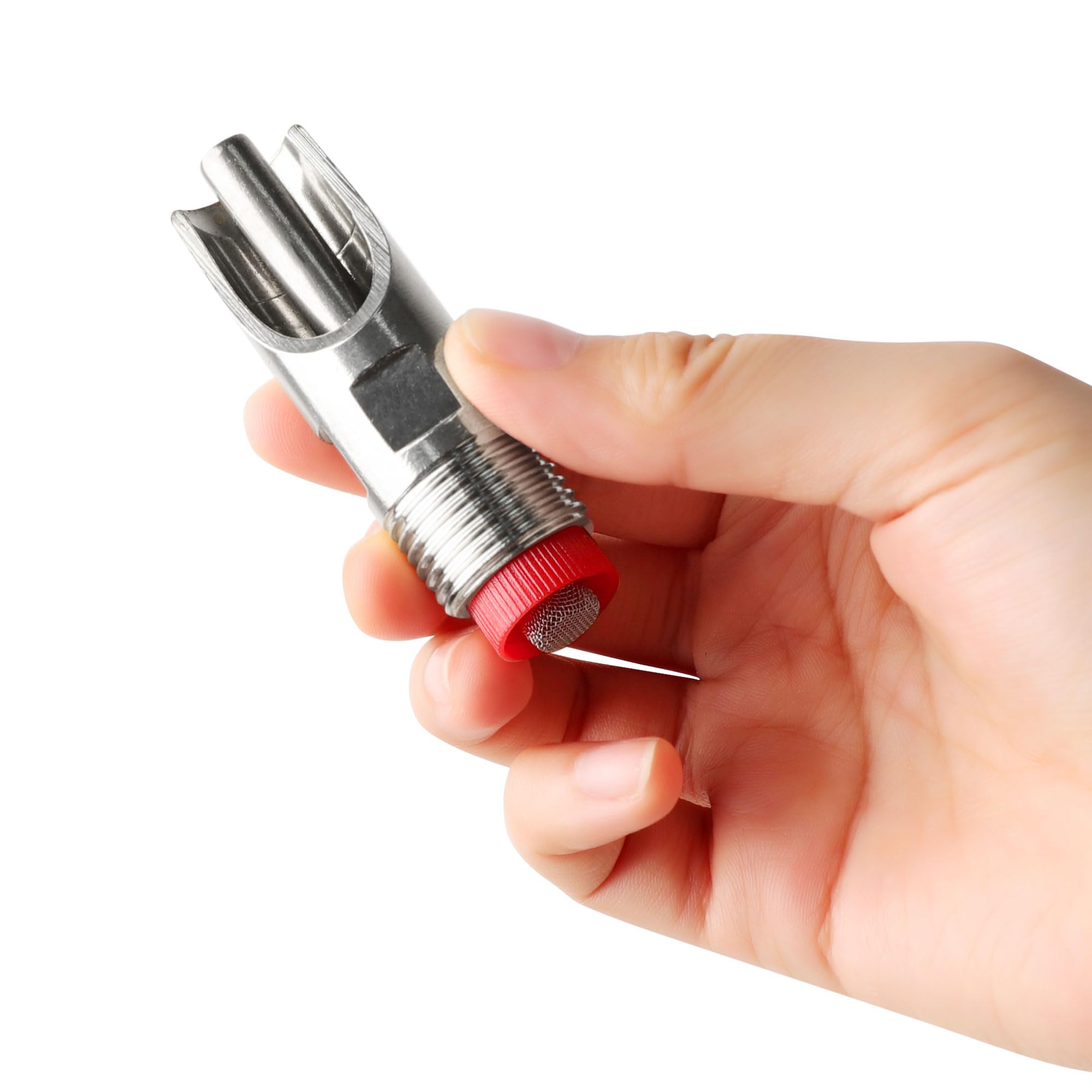 uxcell pig water nipple anti-leak design helps reduce spills.