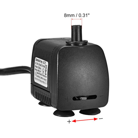 uxcell quiet motor for calm aquarium or hydroponics setup