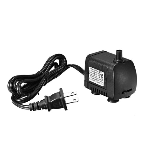 uxcell submersible water pump with up to 105 GPH for ponds and aquariums