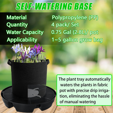 UYEDUJZ 5.1 inch absorption pad boosts water uptake and reduces watering guesswork