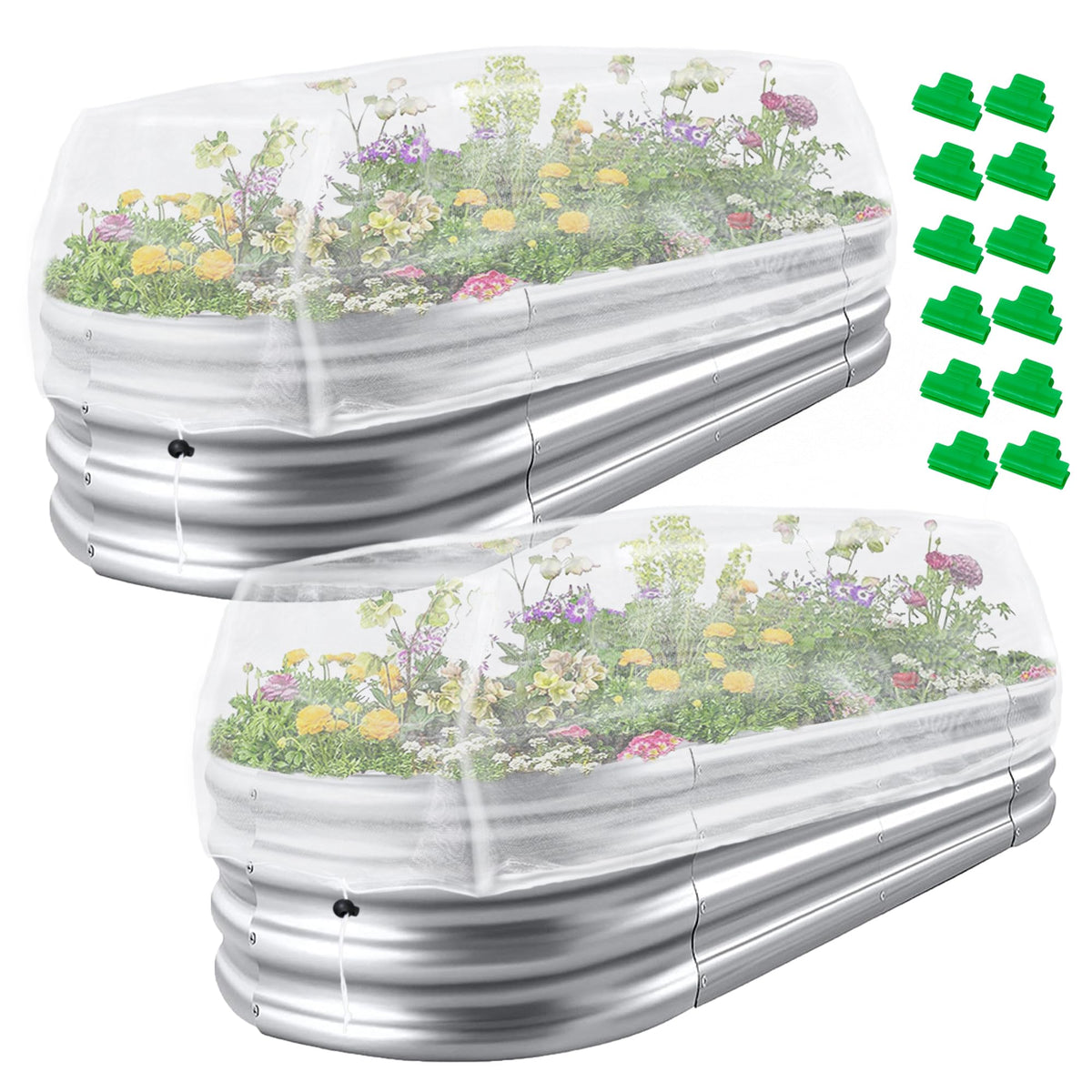UYEDUJZ garden netting 4x2ft cover protects vegetables from insects