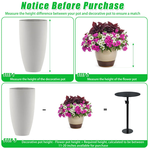 UYEDUJZ lightweight plant lifter reduces pot weight and eases relocation