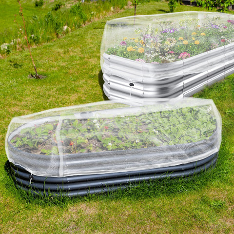 UYEDUJZ two-pack netting used in an outdoor garden