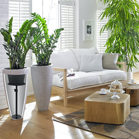 UYEDUJZ universal-fit design works with tapered, square, and round planters