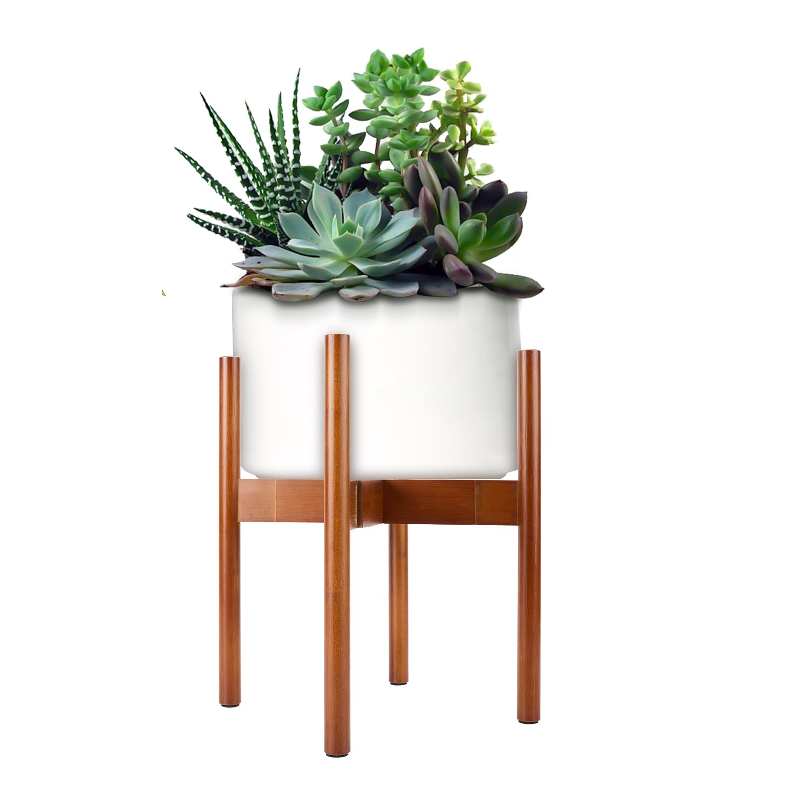 UYEENGY plant stand adjustable 8 to 12 inches for multiple pot sizes.