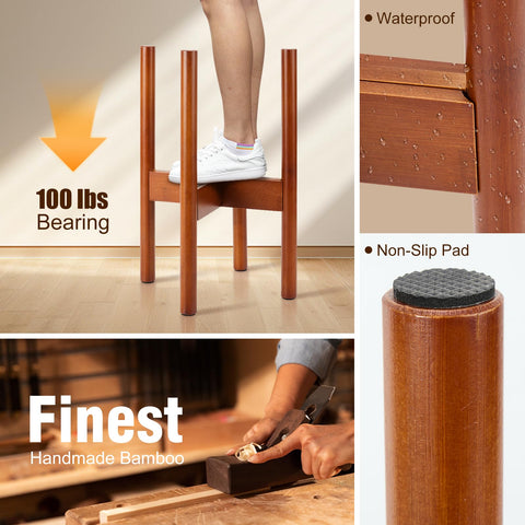 UYEENGY compact stand for small spaces or tabletops.