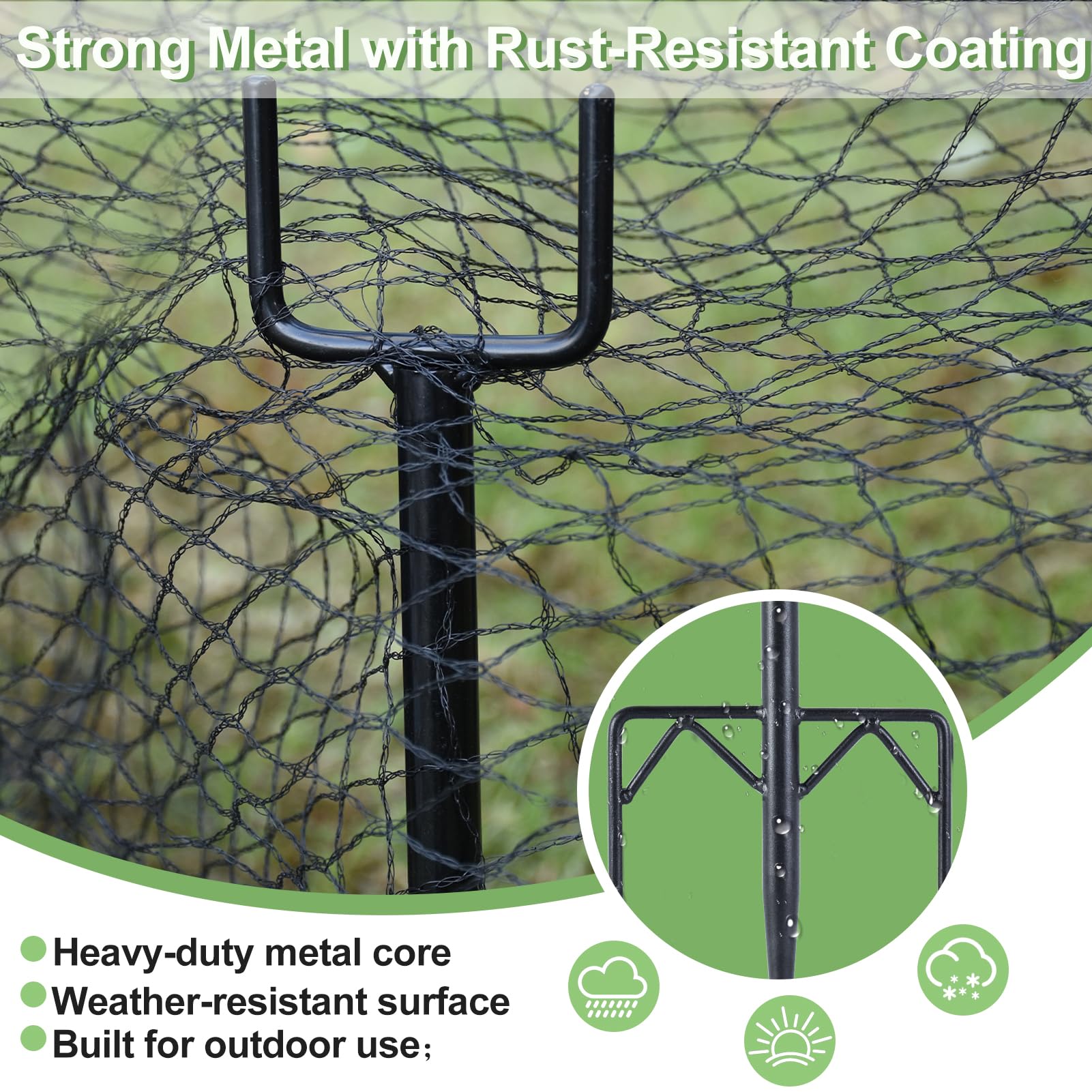 Uyeesi rustproof coating enables durable outdoor use year round