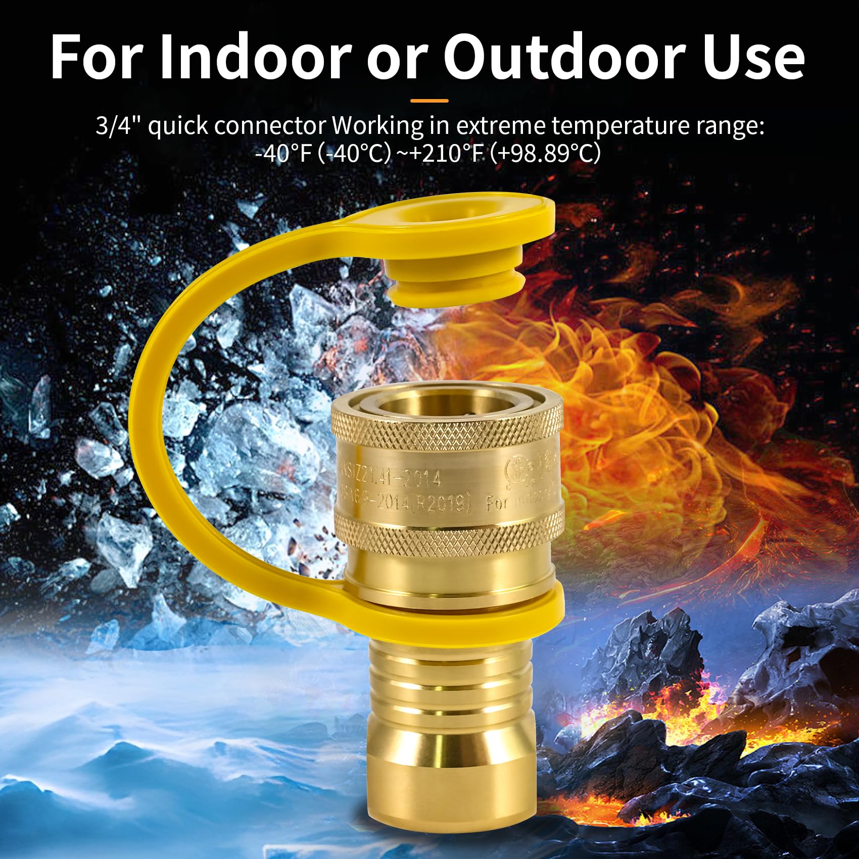 Uyenseoy safety-focused kit with O-rings and sealed connections for leak prevention.