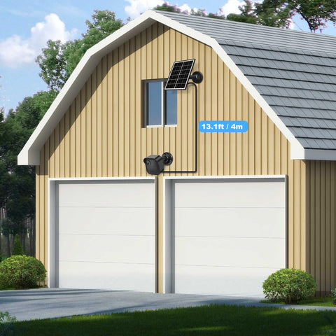 UYODM 5W solar panel with 360-degree mount optimizes sun exposure