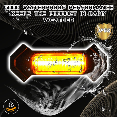UZZH amber glow enhances night driving visibility and safety.