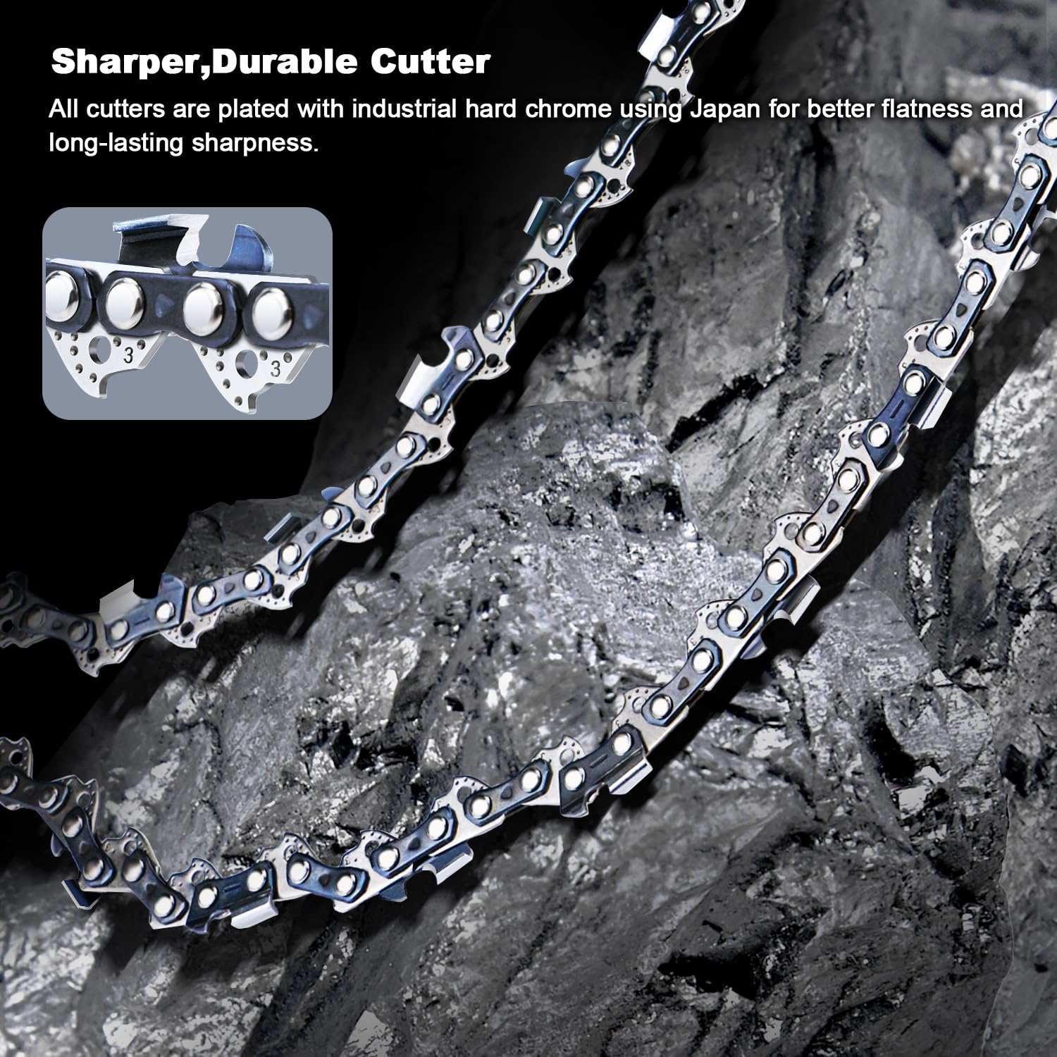 V-MODEST blue steel body provides corrosion protection