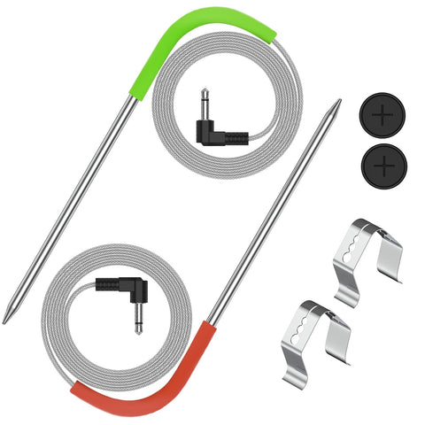 VAGLOBA replacement meat probe with 3-5mm plug for Pit Boss grills for precise readings