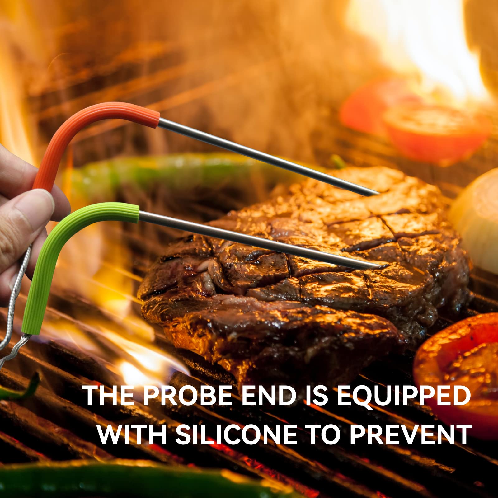 VAGLOBA waterproof silicone tube withstands up to 500°F for safe grilling.