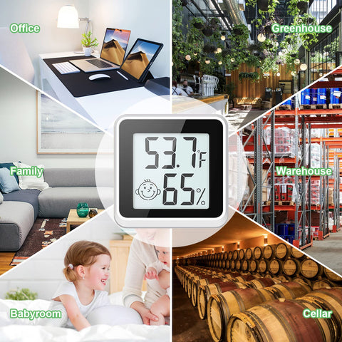 Vaikby greenhouse and kitchen use with precise readings throughout the day