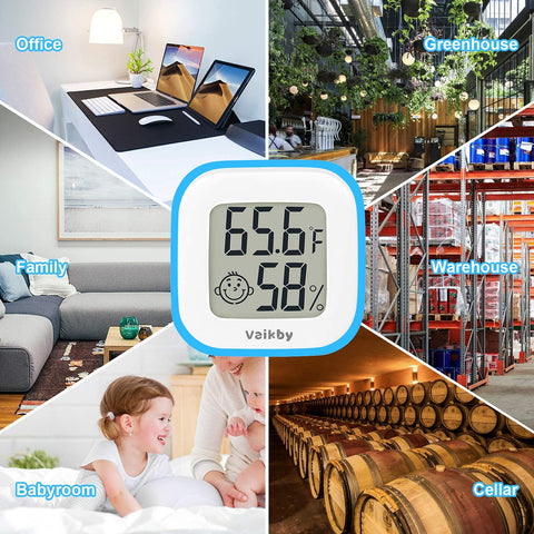 Vaikby compact monitor ideal for offices, basements, humidors.