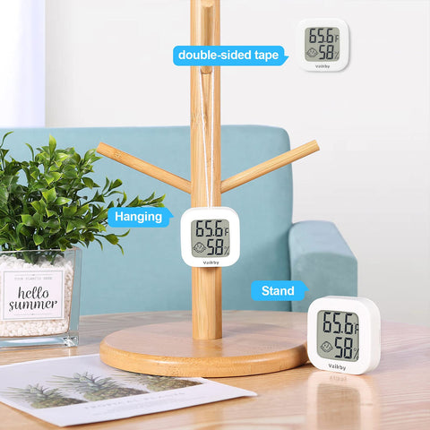 Vaikby versatile mounting options fit walls, desks, or refrigerators.