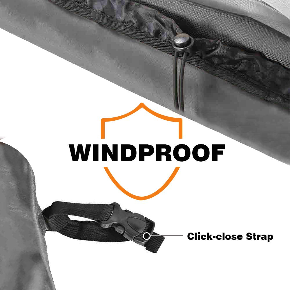 Vailge adjustable cord-lock closure provides snug fit in windy conditions.