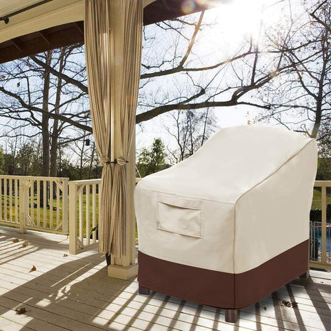 Vailge chair cover dimensions 35W x 38D x 31H protect chairs from the elements.