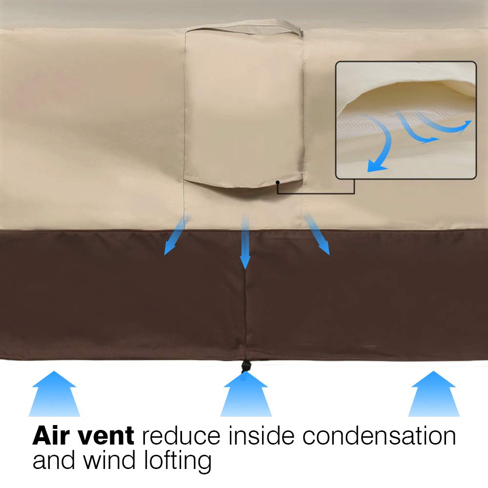 Vailge padded handles allow easy removal and setup.