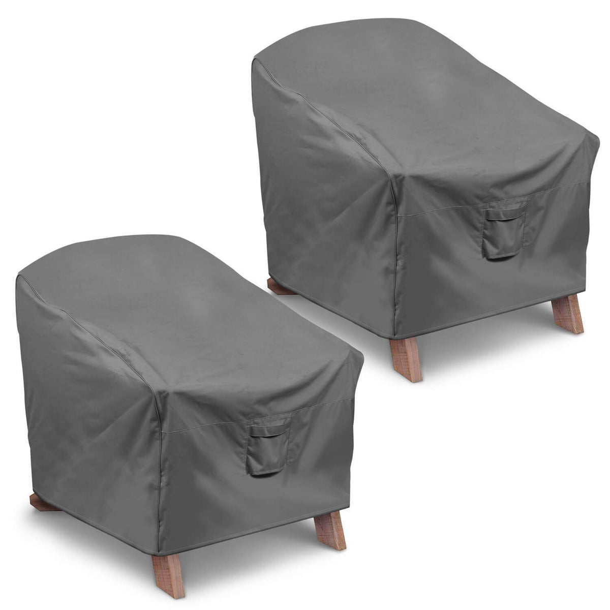 Vailge patio Adirondack cover waterproof grey protects furniture from rain
