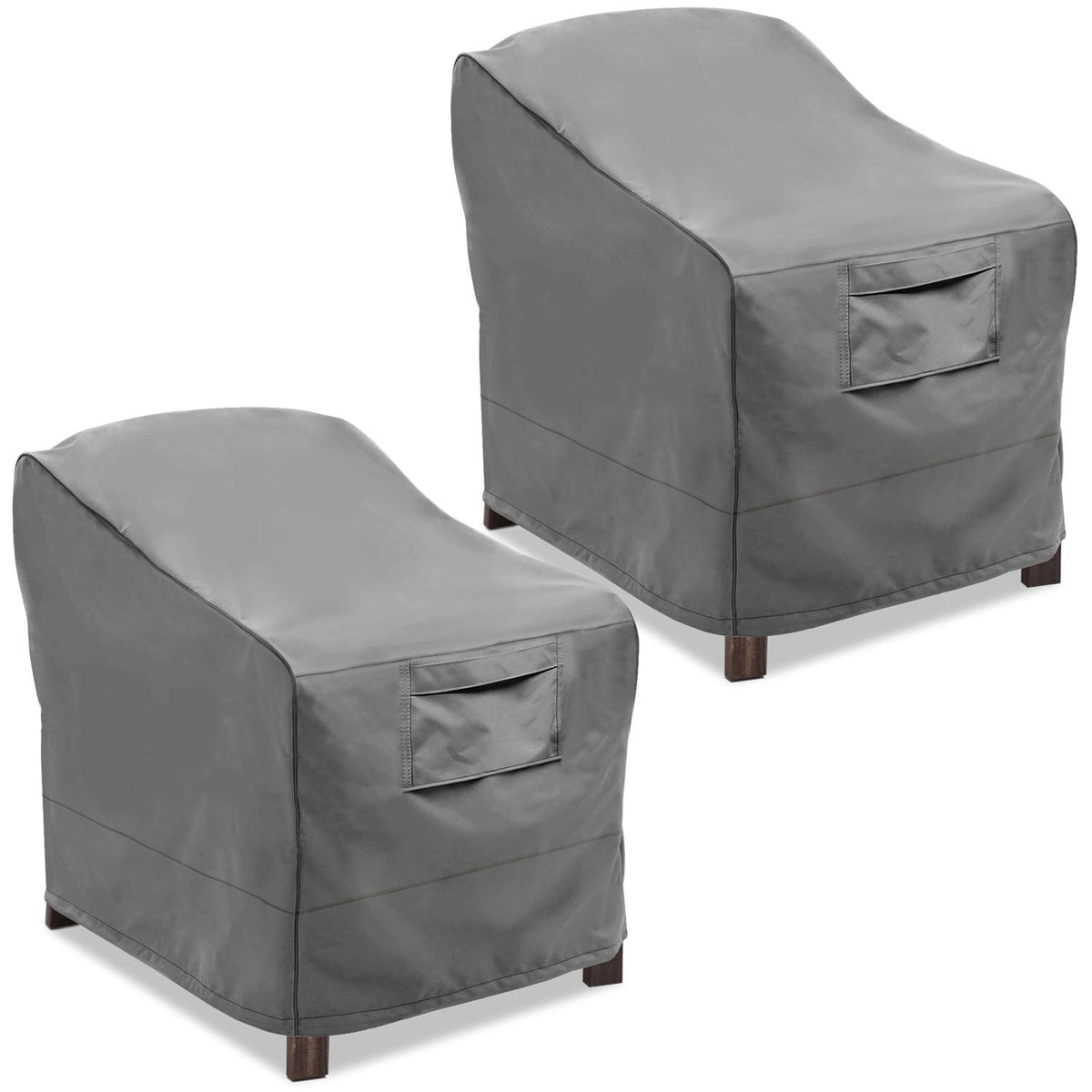 Vailge patio chair cover front view protects from sun and rain