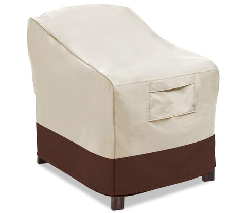 Vailge patio chair cover heavy-duty 600D protects furniture from sun and rain.