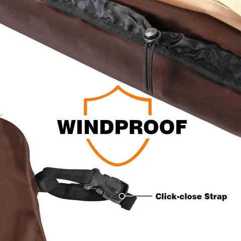 Vailge easy-remove handles simplify taking the cover off