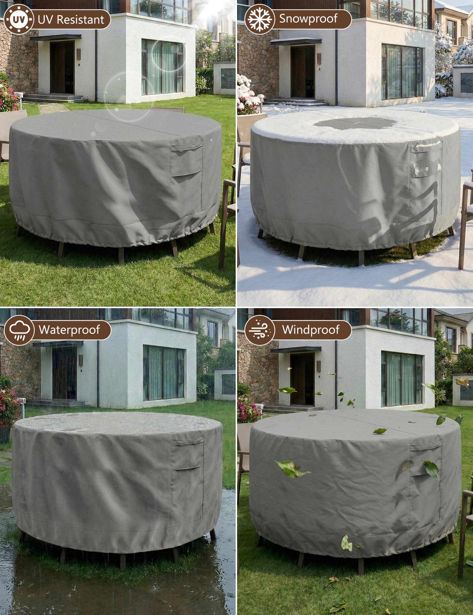 Vailge durable 600D oxford fabric provides waterproof protection