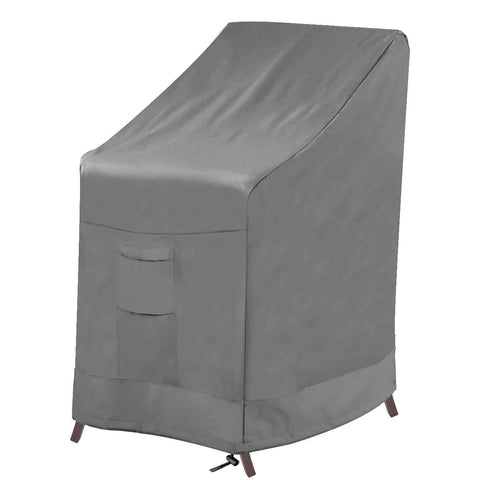Vailge stackable chair cover with waterproof Oxford fabric protecting chairs from rain