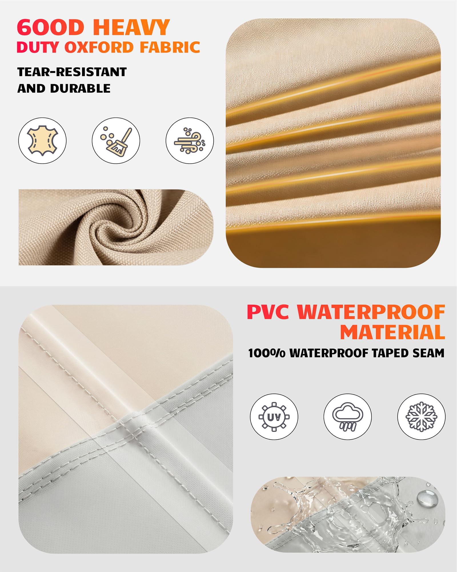 Vailge waterproof and UV resistant coating highlights moisture and sun protection